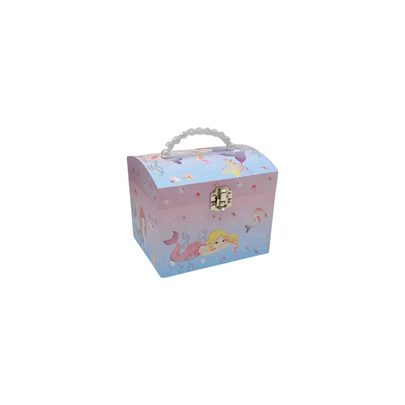Mermaid Pearl Handle Musical Jewelry Box DAN120