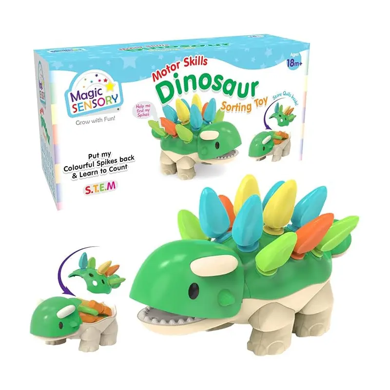 Motor Skills Dinosaur Sorting Tray