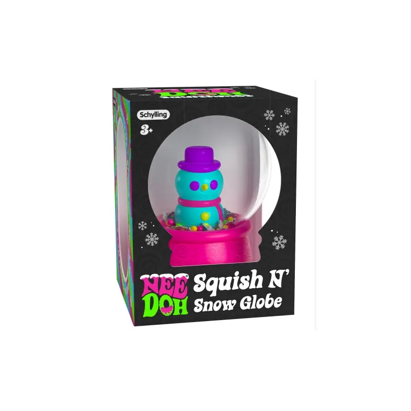 Nee-Doh Squish N Snow Globe