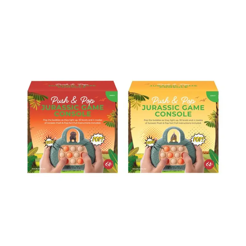 Push & Pop Jurassic Game Console