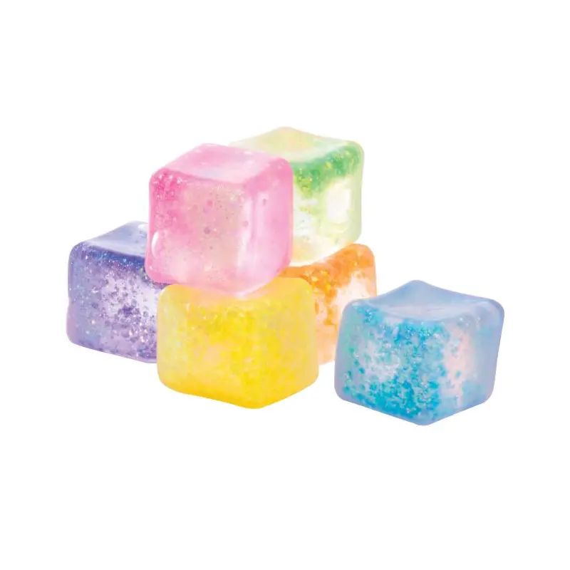 Sparkly Squish Cube