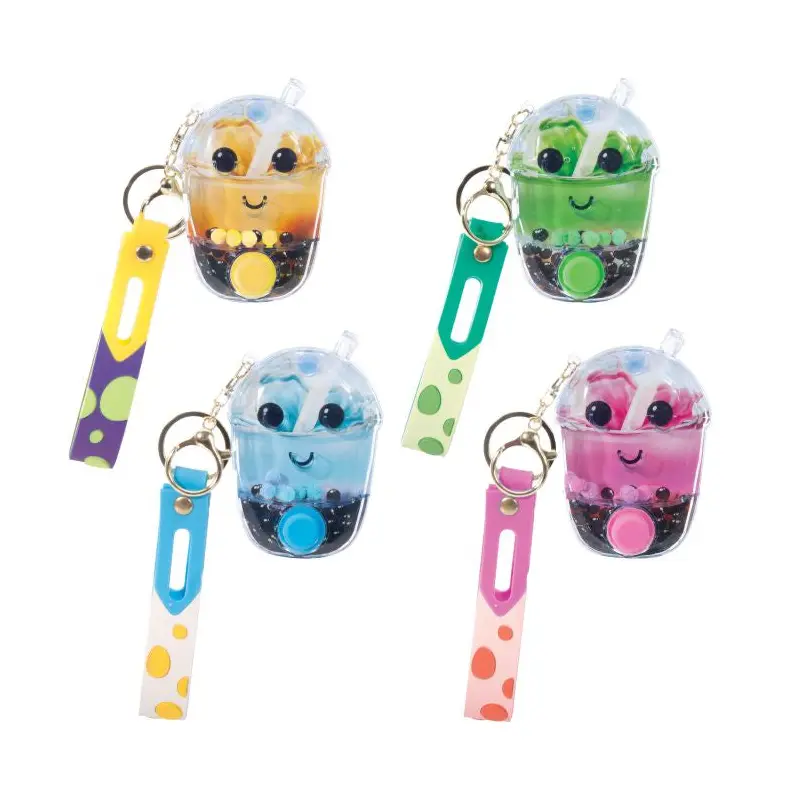 Water Game Keychain - Bubble Tea
