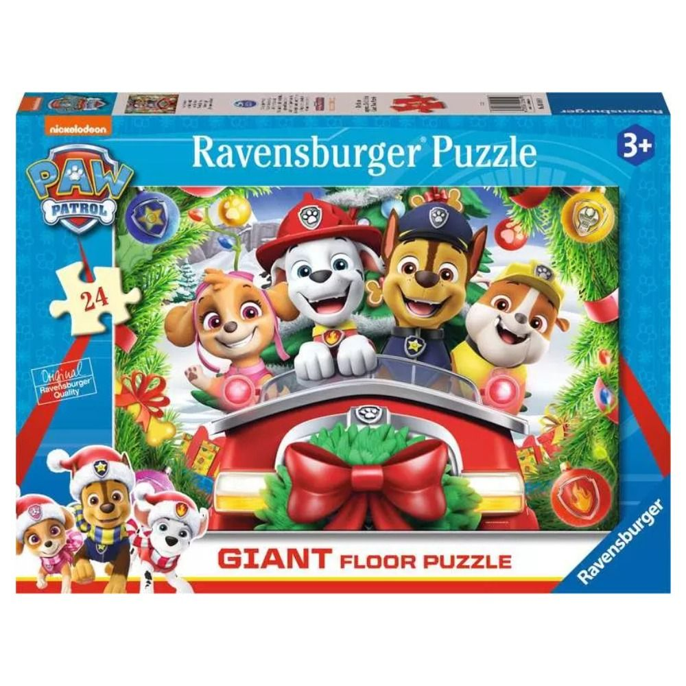 24pc Paw Patrol Christmas  Giant Jigsaw Puzzle