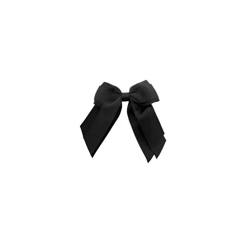 Mini Cheer Bow - Black