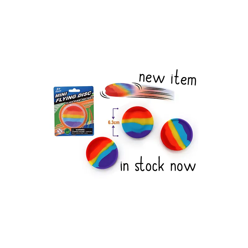 Mini Rainbow Flying Disc