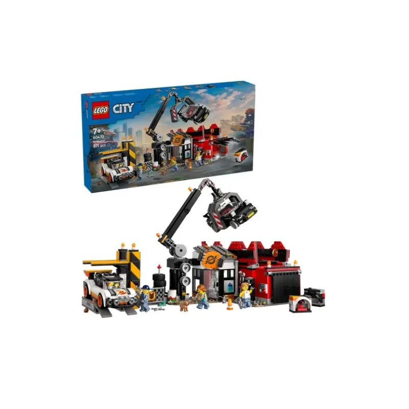 Scrapyard with Cars 60472