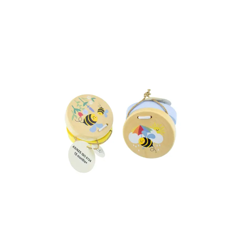 Buzzy Days Bee Wooden Castanets