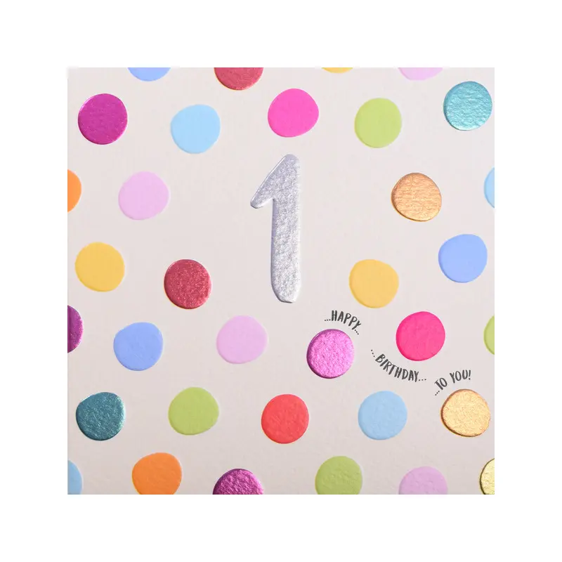 First Birthday Card - assorted