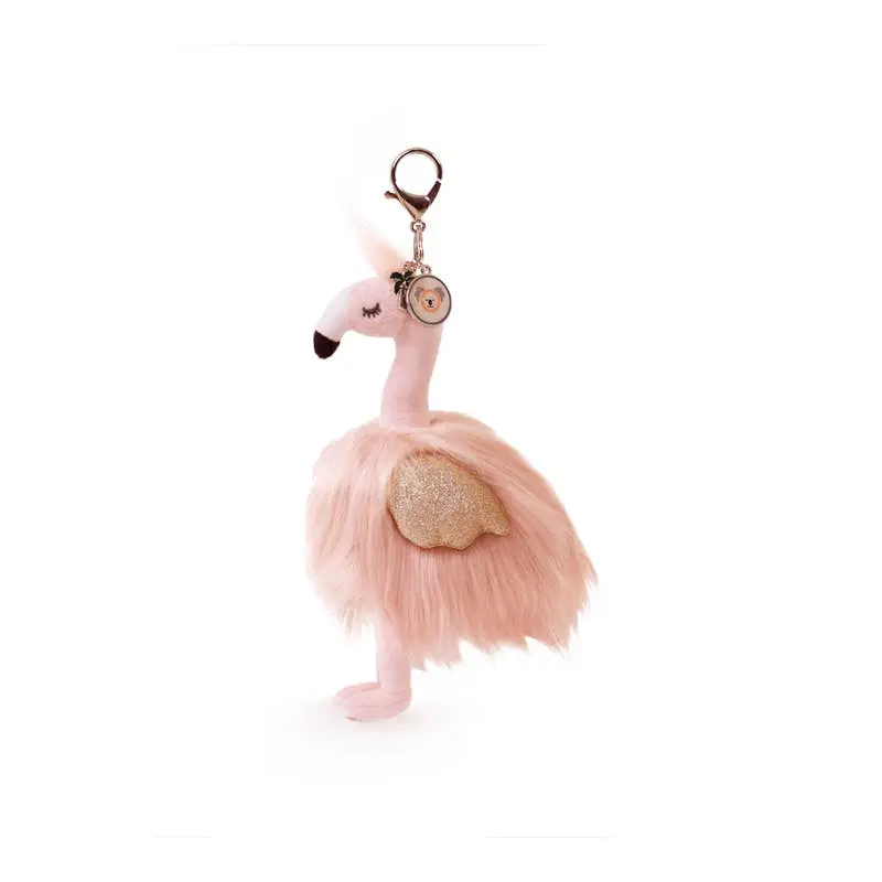 Gloria Flamingo Bag Charm