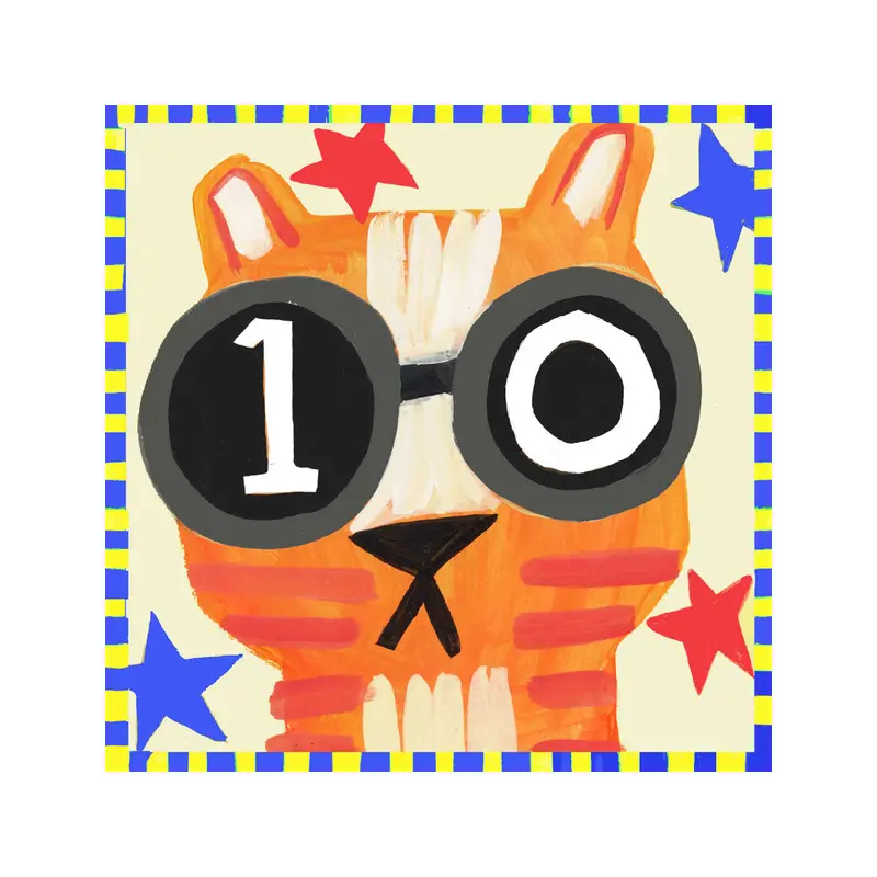 Happy 10th Birthday - Tiger