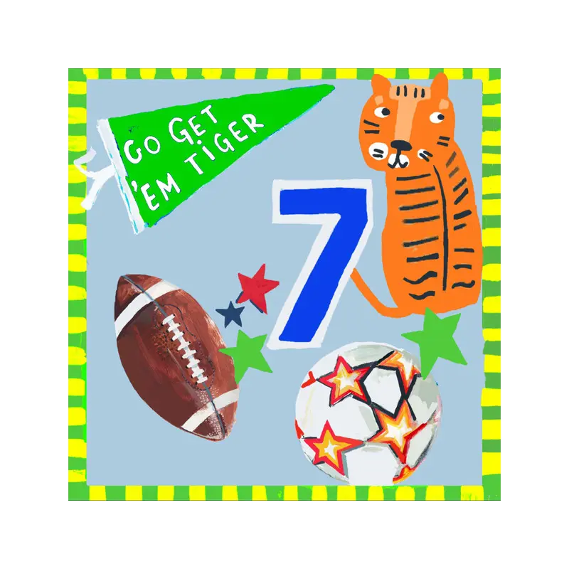 Happy 7th Birthday - Tiger