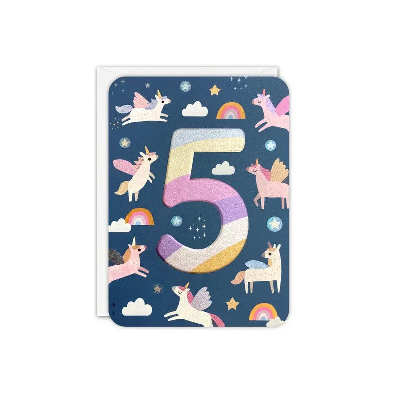 Happy Birthday/5th Unicorns