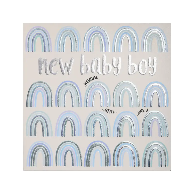 New Baby Boy - Rainbows