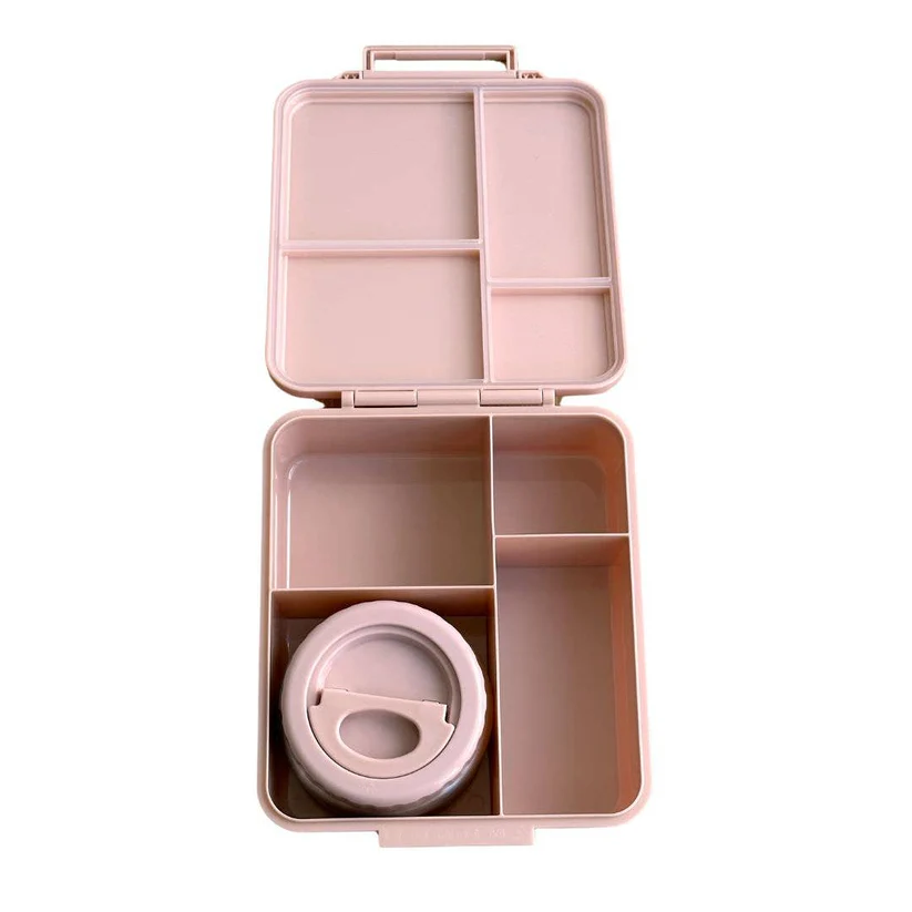 Tritan Bento Box with Insulated Food Jar - Blush
