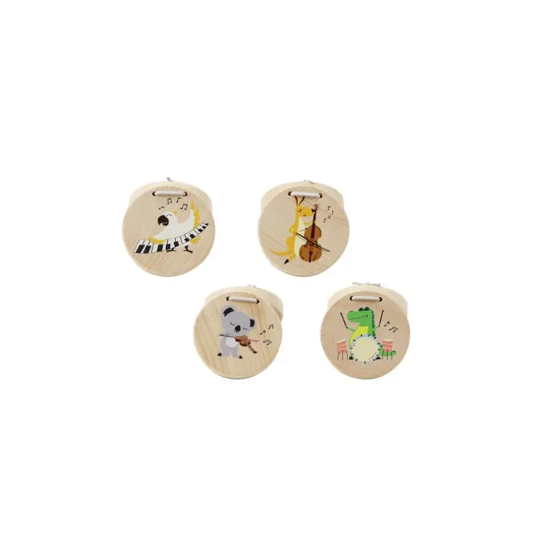 Wooden Aussie Animal Castanets