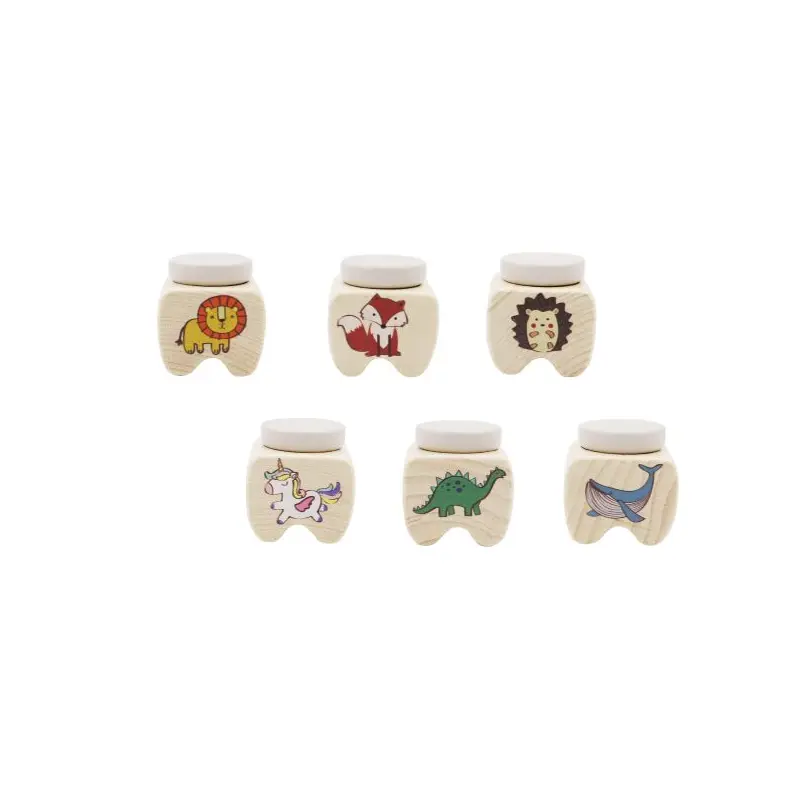 Wooden Milk Teeth Box