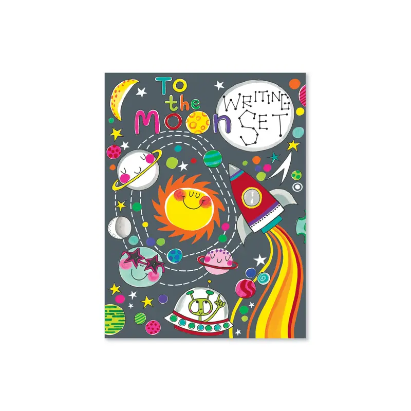 Writing Set Wallet - To the Moon