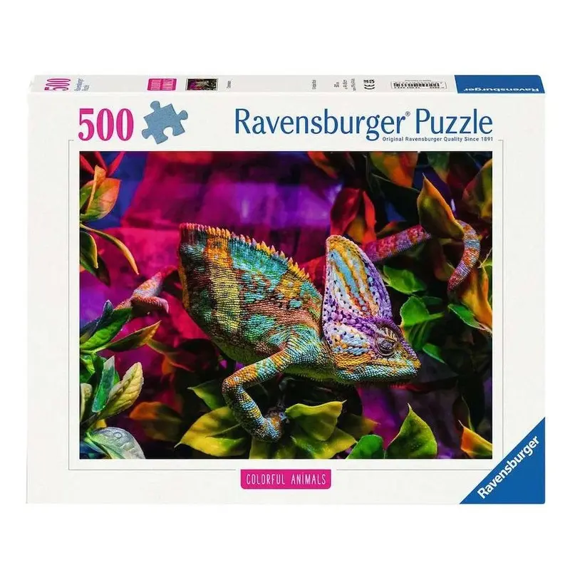 500 pc Puzzle - Chameleon