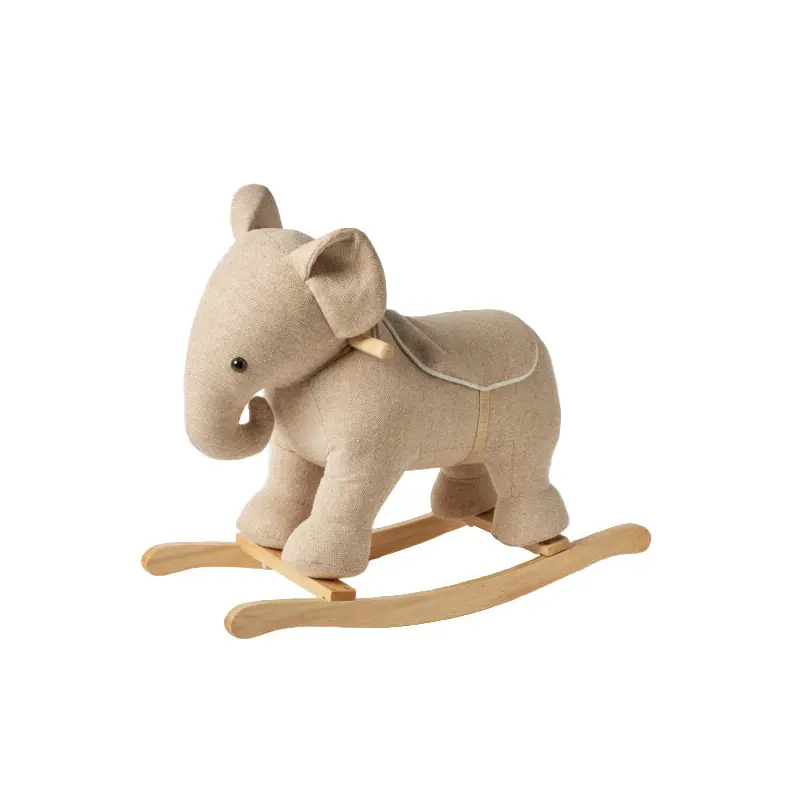 Rocking Tweed Elephant