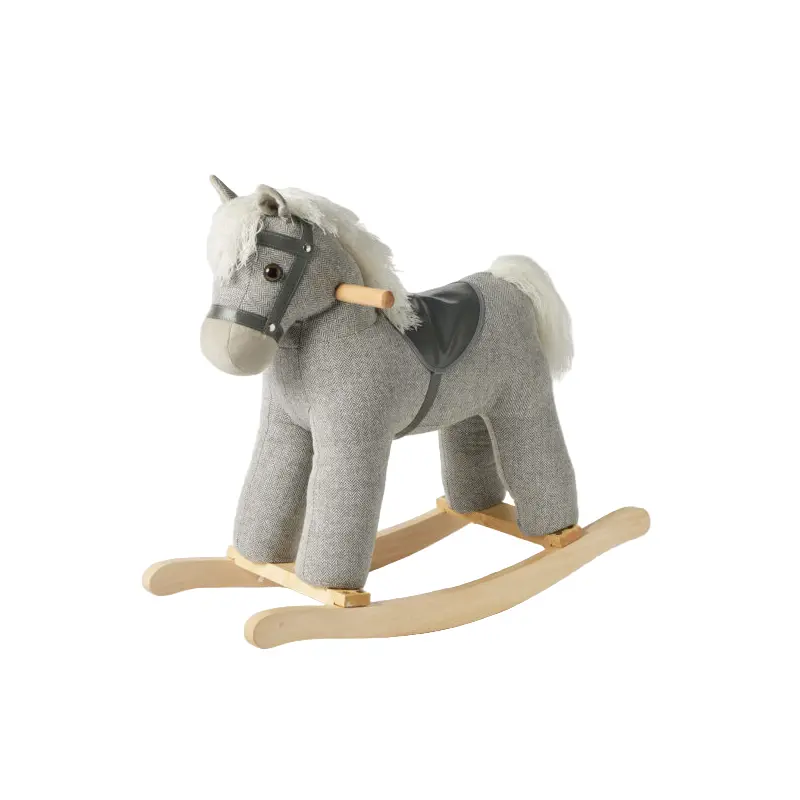 Rocking Tweed Horse