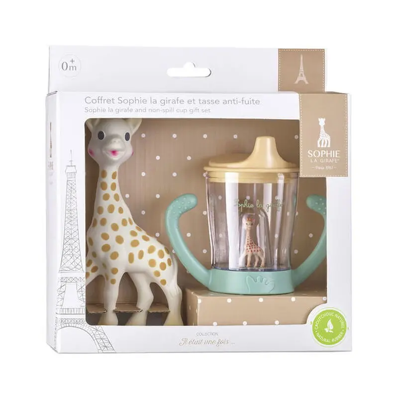 Sophie La Giraffe and Non-Spill Cup