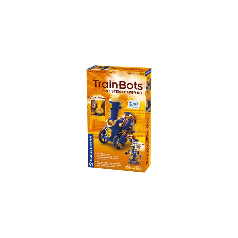 TrainBots: 2-in-1 STEAM Maker Kit