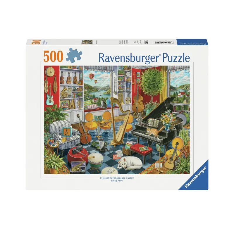 The Music Room - 500 Pc Puzzle