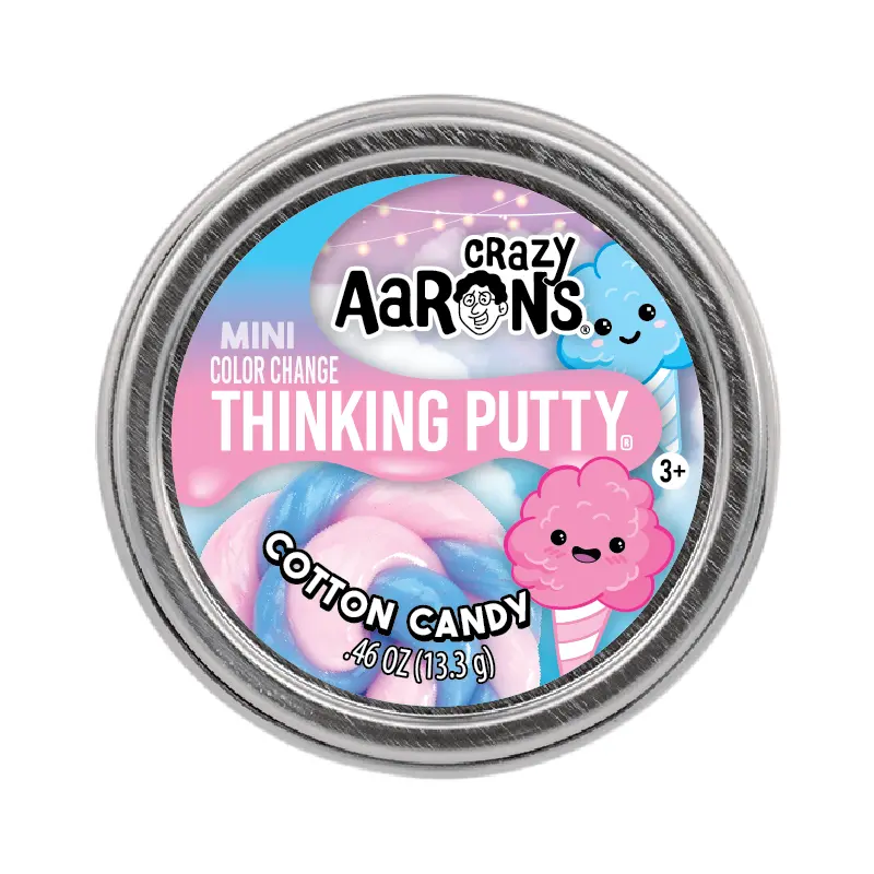 Thinking Putty: Mini Cotton Candy - 2" Tin