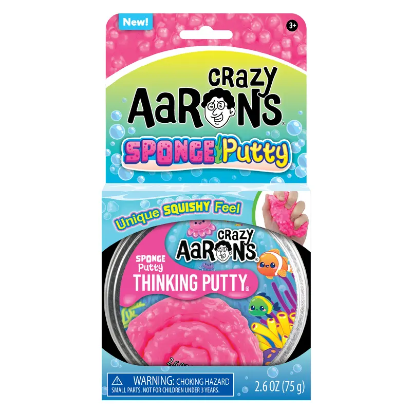 Thinking Putty: Sponge Putty - 4" Tin