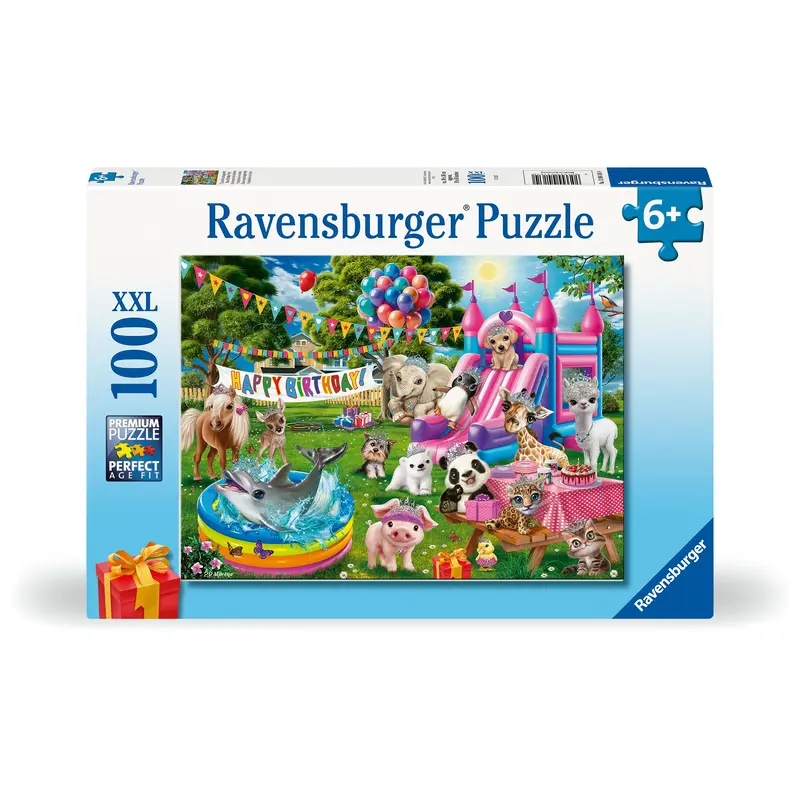 Tiara Birthday Party 100 Pc Puzzle