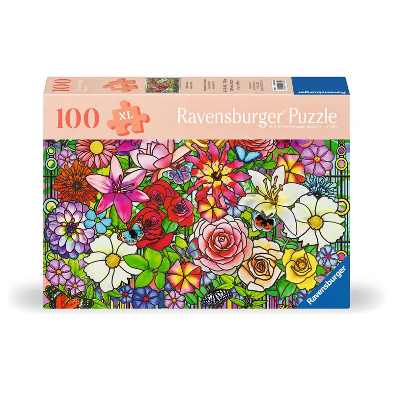 Tiffany Flowers - 100XL Pc Puzzle