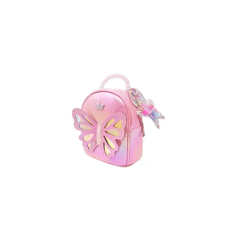 Tiny Mini Backpack - Pink Butterfly