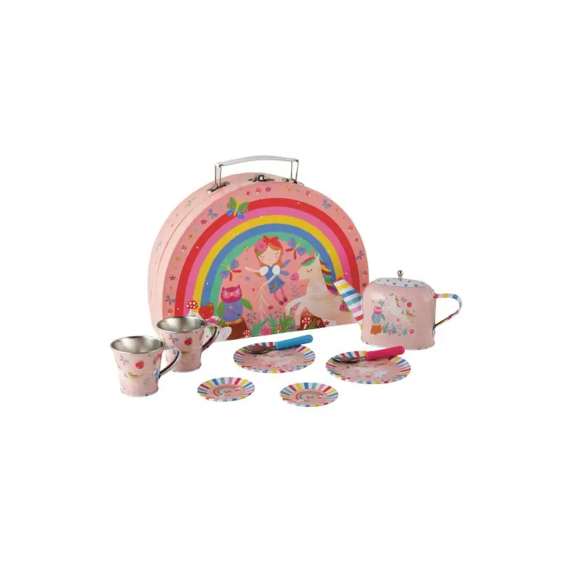 Tea Set Rainbow Fairy 10PC