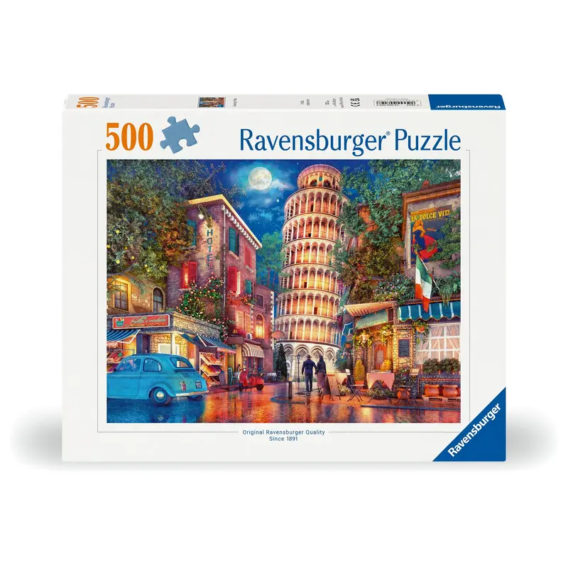 Streets of Pisa 500 Pc Puzzle