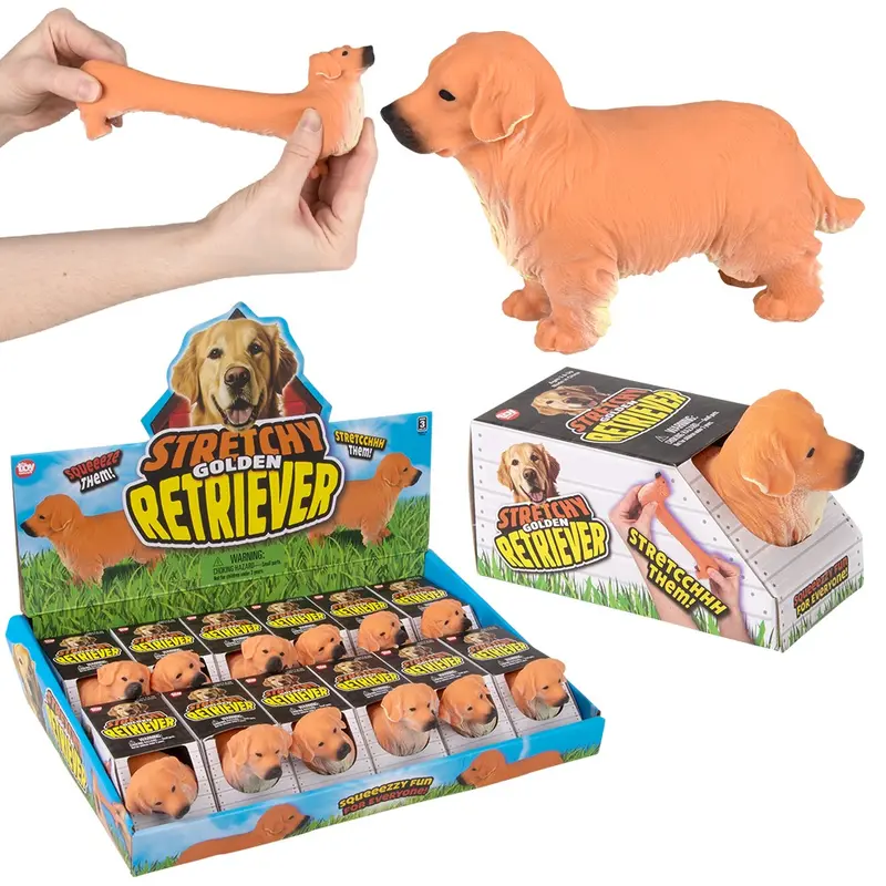 Stretchy Golden Retriever 5.25 (Sold Separately)