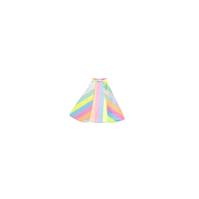 Stripy Sequins Cape, Size 4-6
