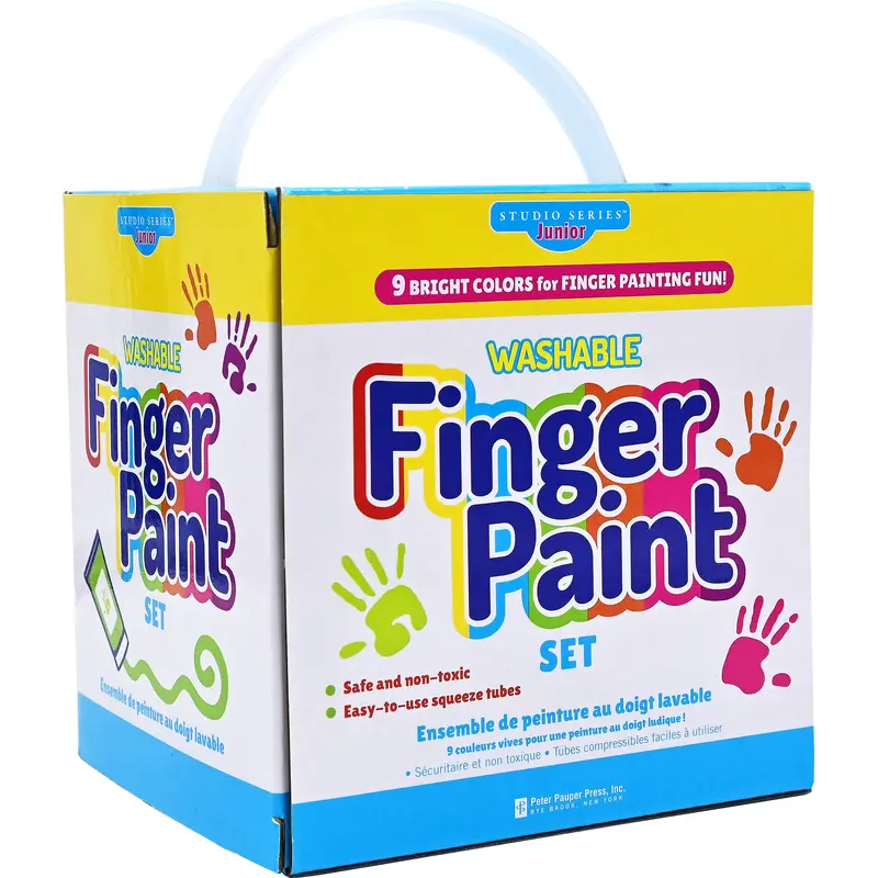 Studio Series Junior Finger Paint Set (9 tubes)