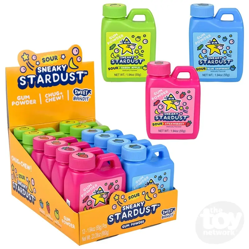 Sour Sneaky Stardust Gum Powder (Sold Separately)