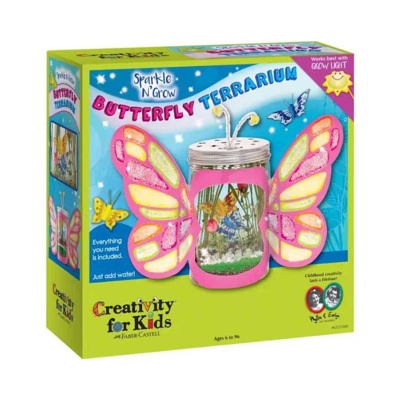 Sparkle N' Grow Butterfly Terrarium
