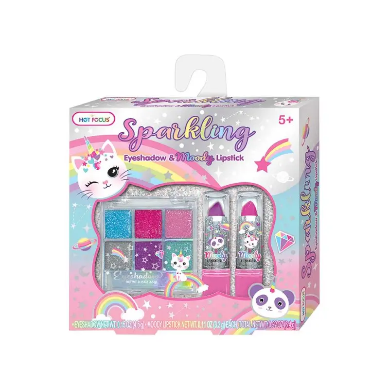 Sparkling: Eyeshadow & Moody Lipstick - Caticorn