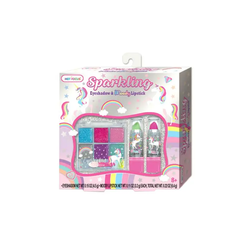 Sparkling Eyeshadow &  Moody Lipsticks, Unicorn