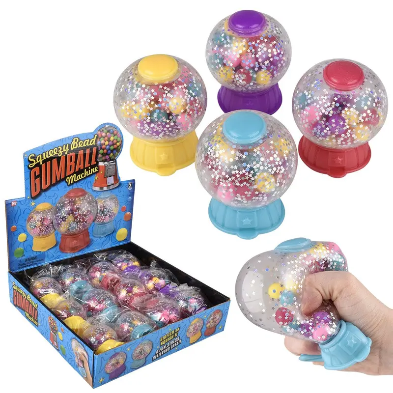 Squeezy Bead Gumball Machine 3.5 (Sold Separately)