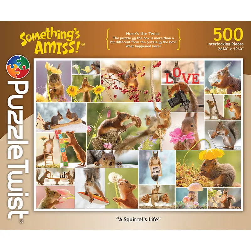 Squirrel's Life: 500 Piece Puzzle