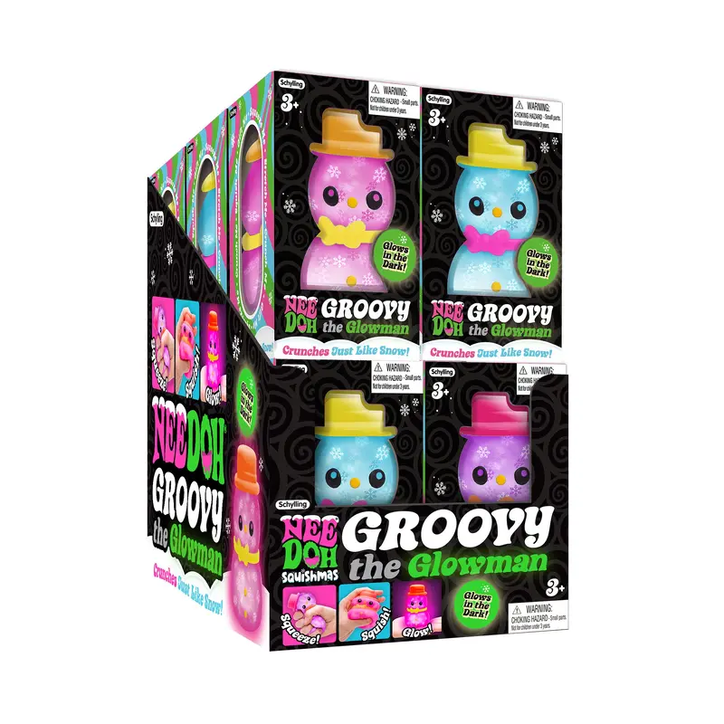 Squishmas Groovy Glowman (Sold Separately)