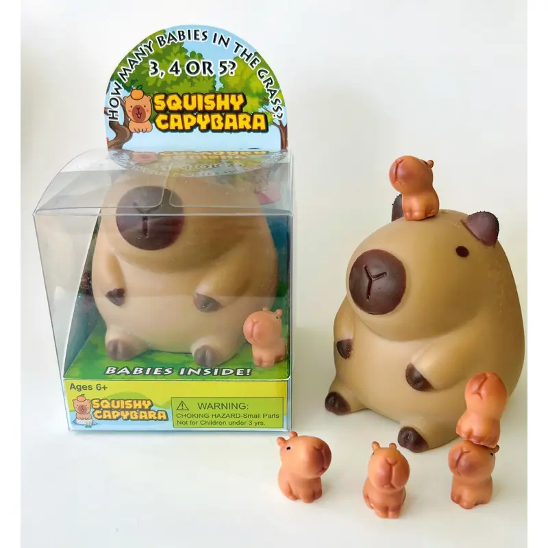 Squishy Capybara Surprise