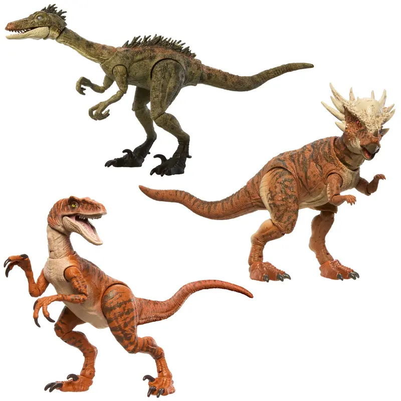 Jurassic World Dinossauro de Brinquedo Hammond Collection Pacote Humano/Dinossauro