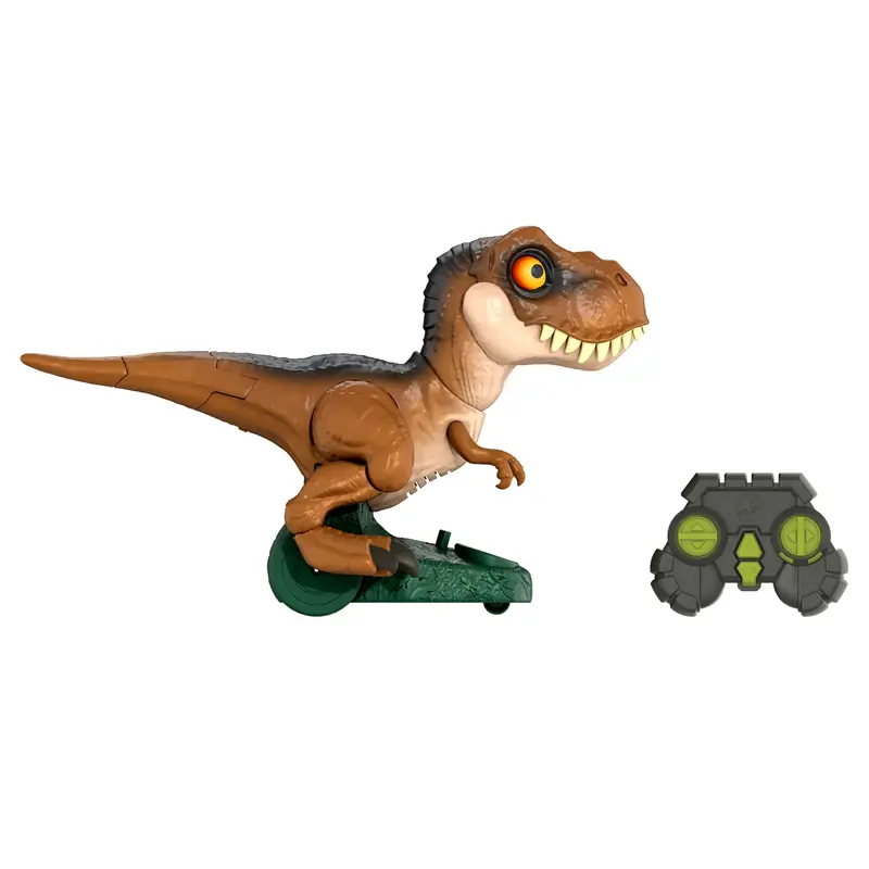 Jurassic World Dinossauro de Brinquedo Jurassic World T.Rex Fria Rugidora R/C