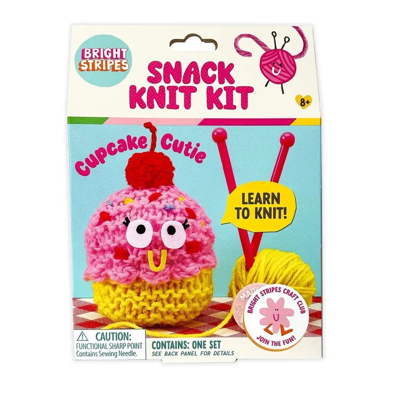 Snack Knit Kit - Cupcake  Cutie