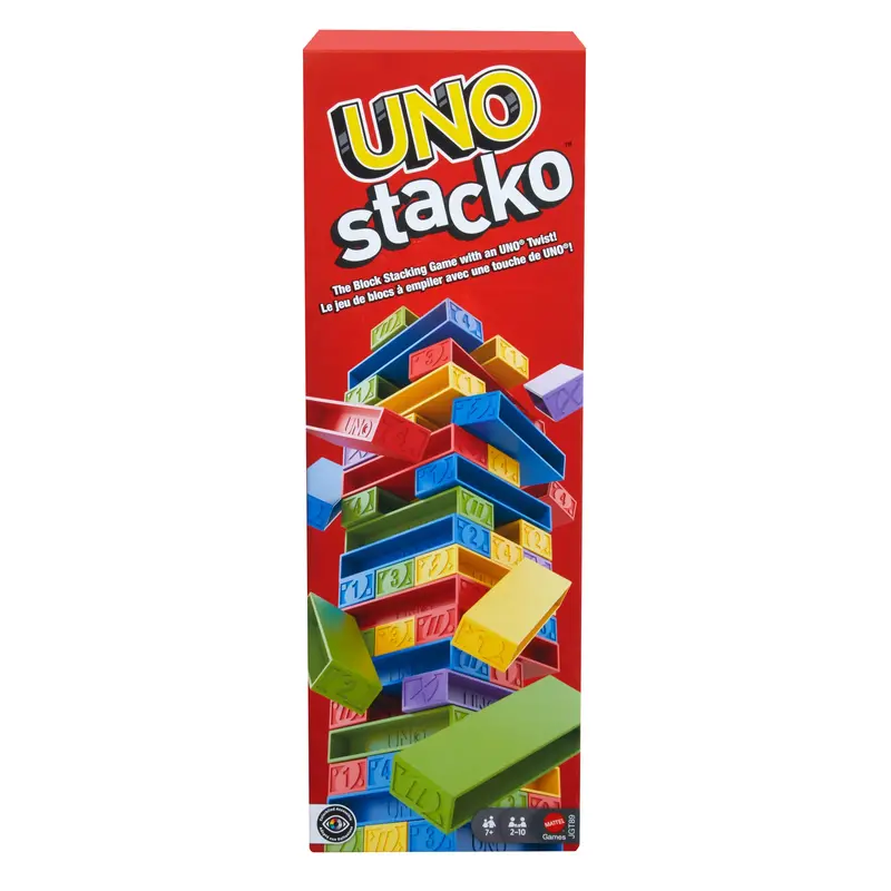 UNO Juego de Mesa Stacko Segunda Versin