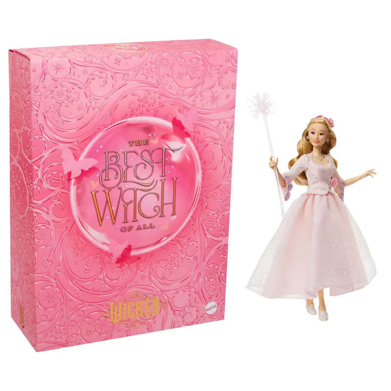 Universal Pictures Wicked: For Good Collectible Glinda Fashion Doll With Removable Outfit, Inspired By The Movie
